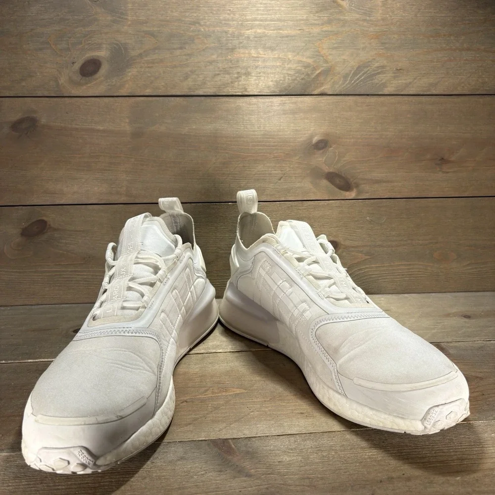 adidas NMD V3 mens size 13 shoes white athletic running sneakers